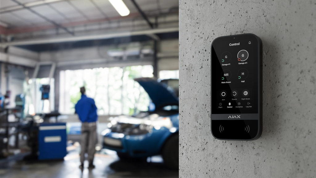 Ajax Keypad Touchscreen LCD