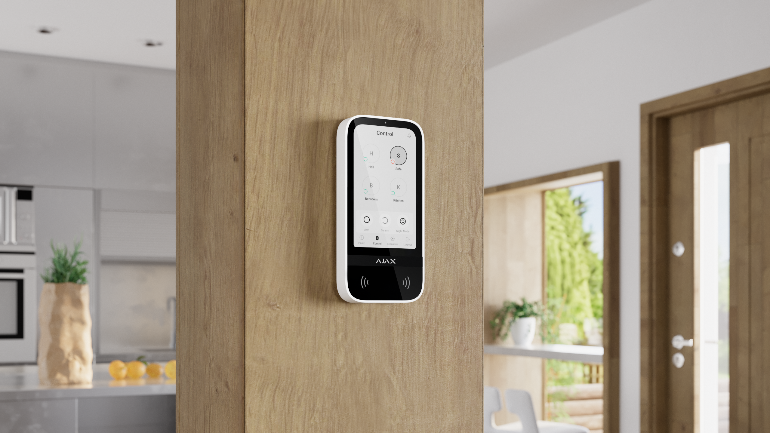 Ajax Keypad Touchscreen LCD