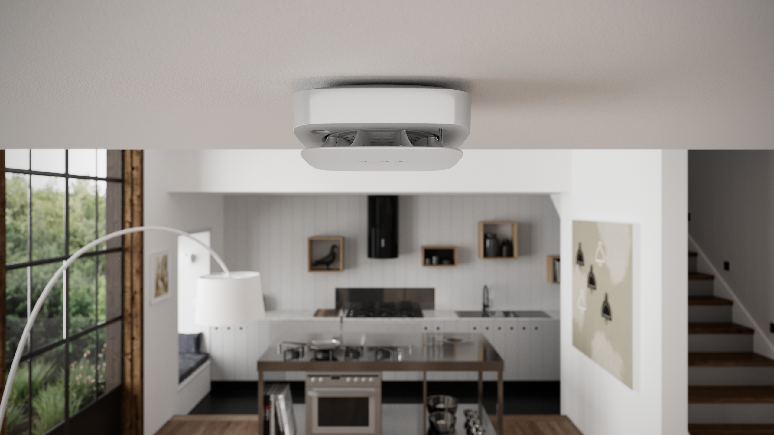 Ajax FireProtect 2RB (Heat, Smoke & CO) - Detector